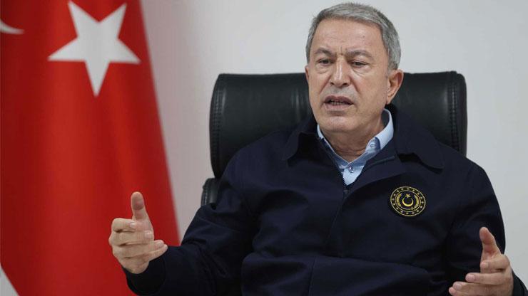 Bakan Akar: 1 Ocak'tan itibaren 261 terörist etkisiz hale getirildi