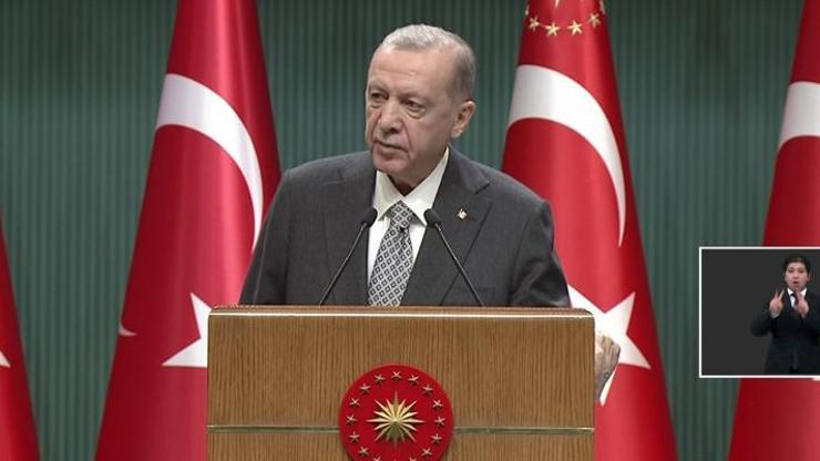 Erdoğandan seçim 14 Mayısta mesajı: 10 Mart tarihinde süreci başlatıyoruz