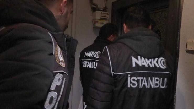 İstanbulda uyuşturucu operasyonu