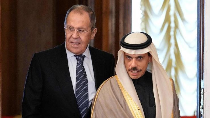 Rusya Dışişleri Bakanı Lavrov, Suudi Arabistanlı mevkidaşı ile görüştü