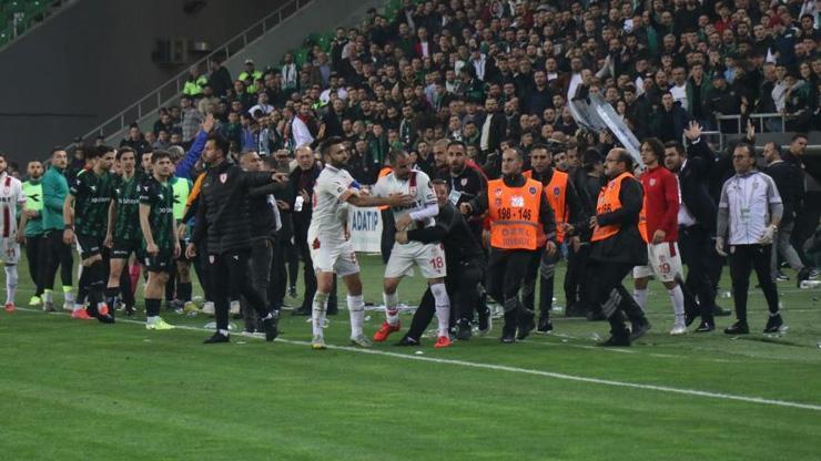 Sakaryaspor-Samsunspor maçı PFDK’ya sevk edildi