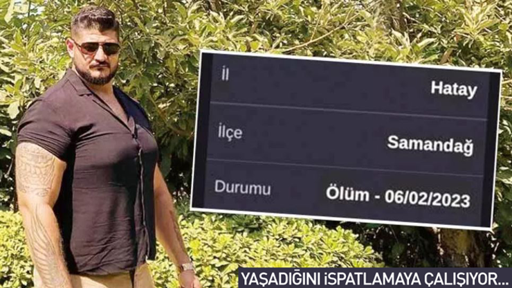 Depremden sağ kurtuldu: Resmi kayıtlara ölü olarak geçti Yaşadığını ispatlamaya çalışıyor...