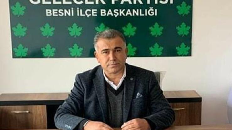 Gelecek Partisi Besni İlçe Başkanı ve yönetiminden Kılıçdaroğlunun adaylığı istifası