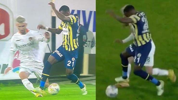 Alanyaspor-Fenerbahçe maçında kırmızı kart ve ofsayt tartışması Mete Kalkavana tepki var