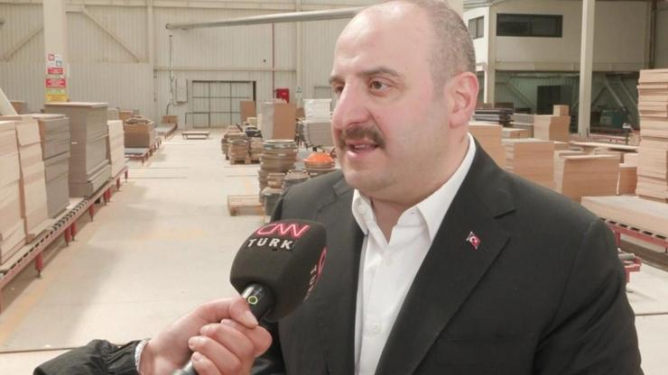 Deprem bölgesindeki sanayiciye destek Sanayi ve Teknoloji Bakanı CNN TÜRKe konuştu