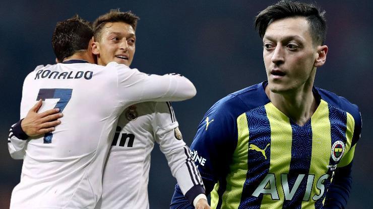 Mesut Özilden İspanyol basınına Fenerbahçe ve Ronaldo açıklaması