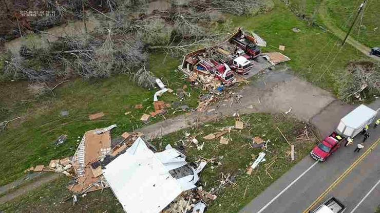 ABDnin Missouri eyaletinde hortum felaketi: 5 ölü, 5 yaralı