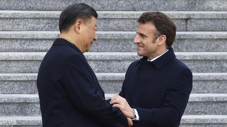 Macron, Putin’in ikna edilmesi için Çinden yardım istedi