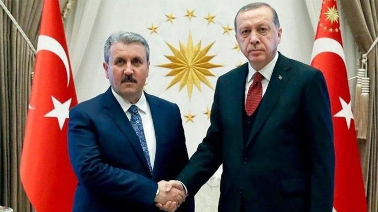 Son dakika... Cumhurbaşkanı Erdoğan, BBP lideri Destici ile görüştü