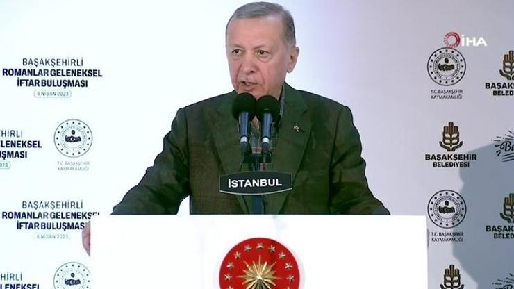 Erdoğandan Romanlarla iftar programında açıklamalar