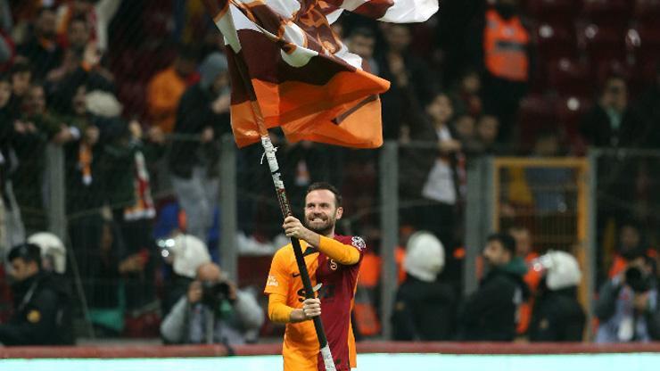 Juan Mata Galatasaraya veda ediyor