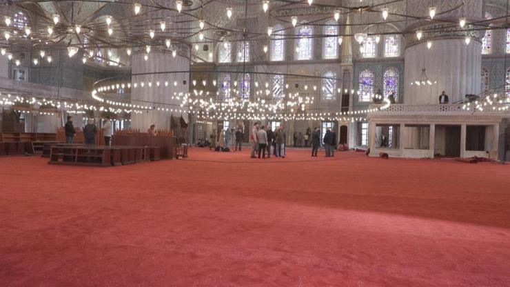 Sultanahmet Camii ibadete açılıyor