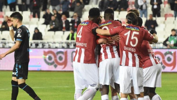 Sivasspordan Trabzonspora 4 gol