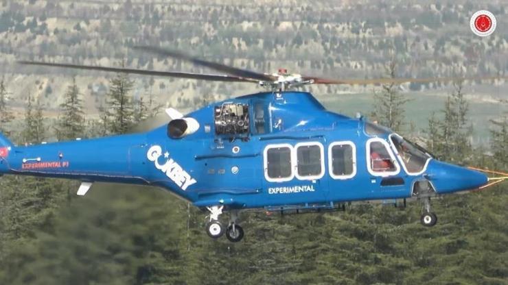 Yerli ve milli ilk helikopter motoru GÖKBEY’i uçurdu