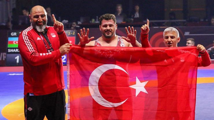 Türkiye, Avrupa Güreş Şampiyonası grekoromen stilde 2 altın, 1 gümüş ve 1 bronz madalya kazandı