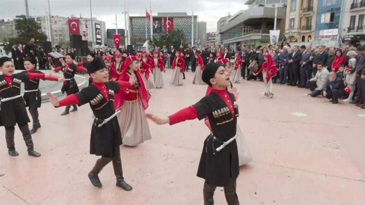 Taksimde 23 Nisan coşkuyla kutlandı