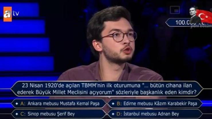 TBMM ilk oturumuna başkınlık eden kimdir 1920de TBMM ilk oturumu Sinop Mebusu Şerif Bey kimdir