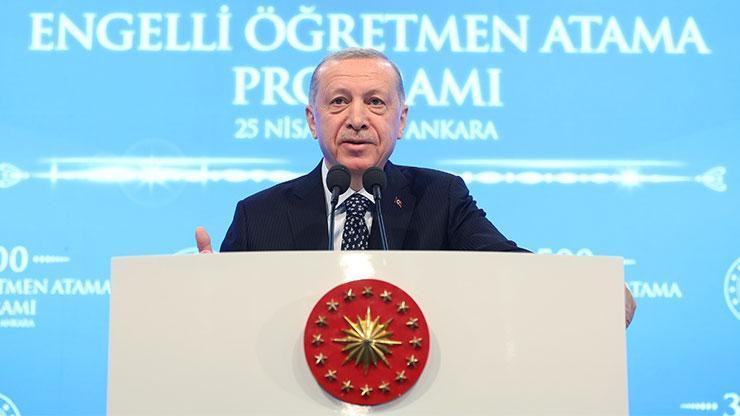 Son dakika... Cumhurbaşkanı Erdoğan müjdeyi açıkladı Mayıs ayında 45 bin öğretmen ataması