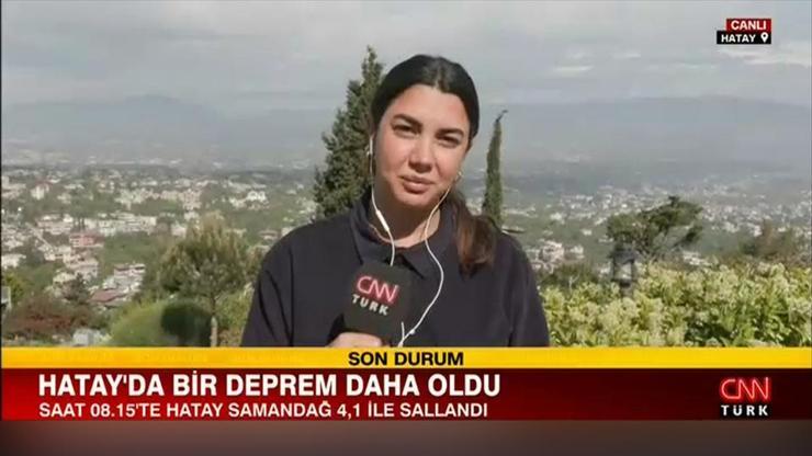 SON DAKİKA: Hatayda 4,1 büyüklüğünde deprem