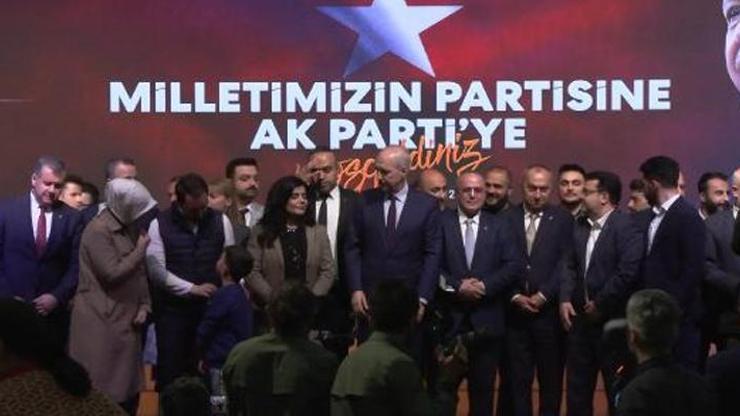 Zafer Partisinden istifa eden partililer törenle AK Partiye katıldı