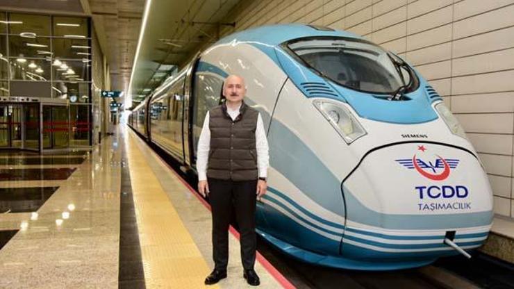 Bakan Karaismailoğlu: Samsun-Sarp hızlı tren hattında hızlı adım atacağız
