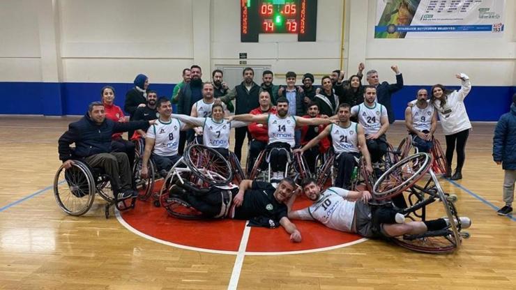 Amedspor Tekerlekli Sandalye Basketbol Takımı 1. Ligde