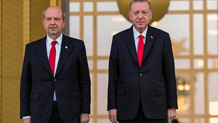 KKTC Cumhurbaşkanı Tatardan Cumhurbaşkanı Erdoğana tebrik telefonu