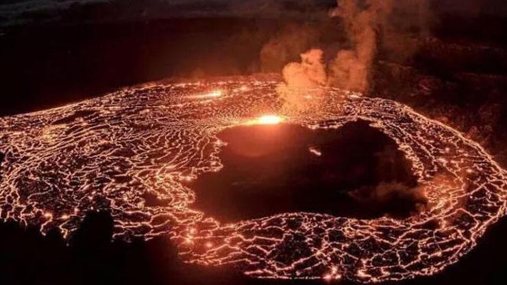 Kilauea Yanardağında patlama: Alarm kodu turuncudan kırmızıya yükseltildi