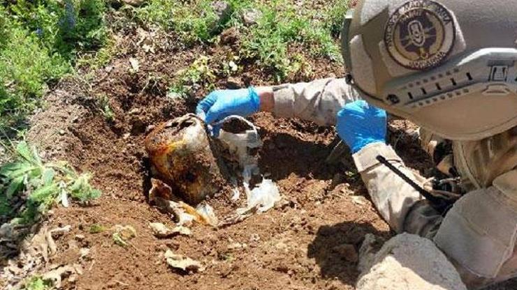 Terör örgütü PKK/KCKnın el yapımı patlayıcı düzeneği imha edildi