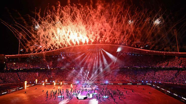 UEFA Şampiyonlar Ligi Finali öncesi İstanbulda görsel şölen