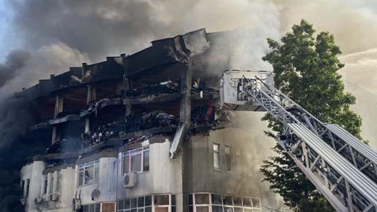 Başakşehir Organize Sanayi bölgesinde çıkan yangında 24üncü saat