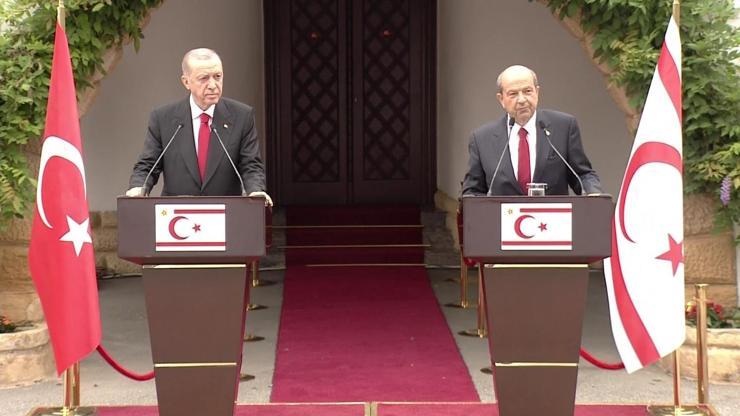 Cumhurbaşkanı Erdoğan: Masaya dönüş için KKTC tanınmalıdır