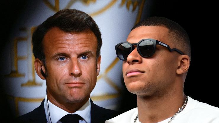 Macron, Kylian Mbappe için devrede