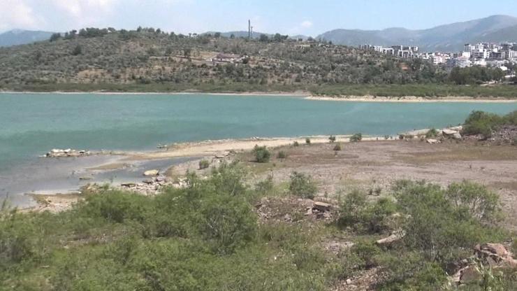 Bodrumda barajların su seviyesi azaldı