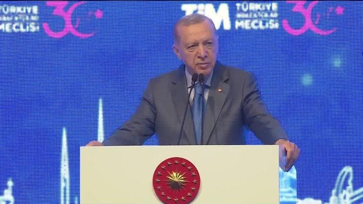 Cumhurbaşkanı Erdoğan TİM Genel Kurulunda konuştu: Enflasyonu tek haneye indireceğiz