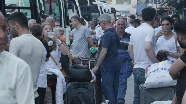 Bayram öncesi otogarlarda denetim