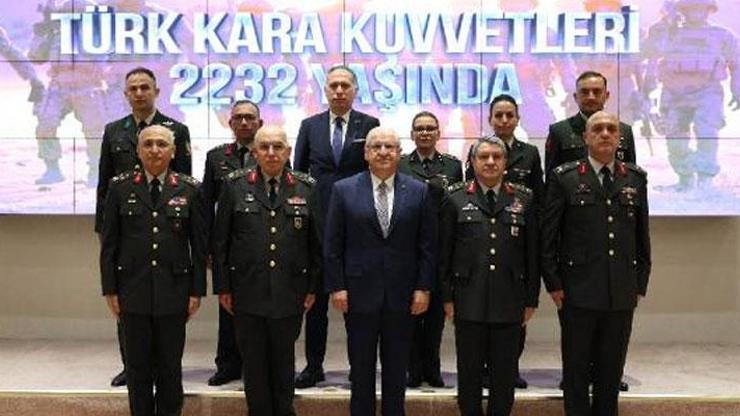 Bakan Güler, Kara Kuvvetleri Komutanı Avseveri kabul etti