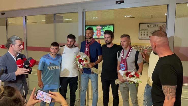 Mislav Orsic ve Joaquin Fernandez Trabzonda böyle karşılandı