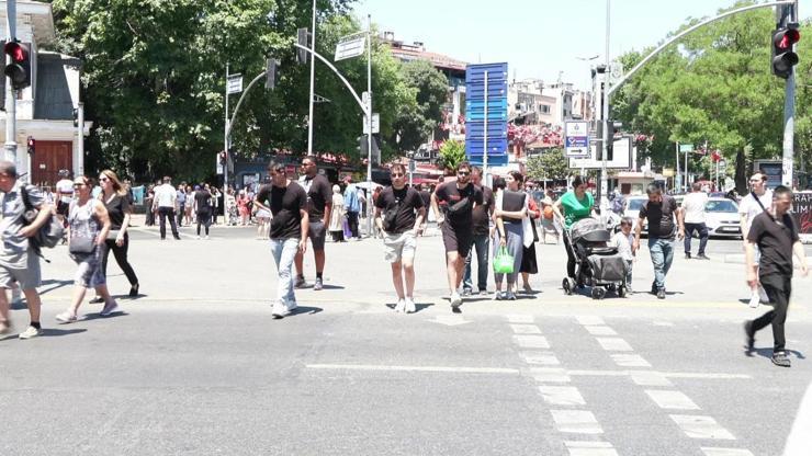 Beşiktaş Meydanı’nda trafik çilesi