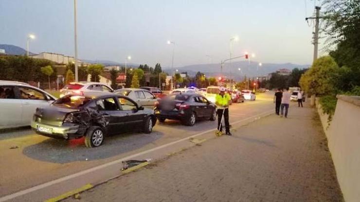 Karabükte zincirleme trafik kazası: 9 yaralı