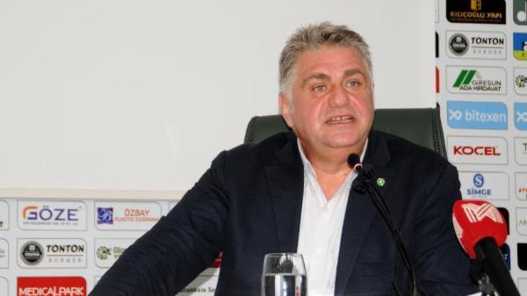 Giresunspor Başkanı Nahid Yamak: Bir kurtuluş savaşı vereceğiz