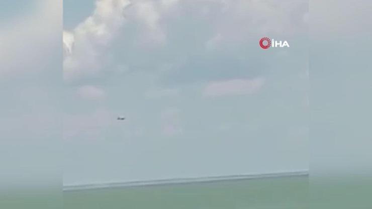Rusyada savaş uçağı denize düştü