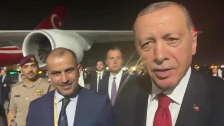 Cumhurbaşkanı Erdoğandan CNN TÜRKe özel açıklama: Katardaki görüşmelerimiz gayet iyi geçti