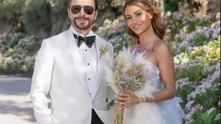 Ahmet Kural ve Çağla Gizem Şahin nikah masasına oturdu İşte düğünden ilk kareler...