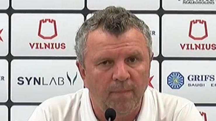 Zalgiris teknik direktörü Vladimir Cheburin: Galatasaraya internetten baktım