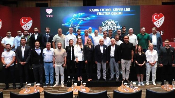 Turkcell Kadın Futbol Süper Liginde 2023-2024 sezonu fikstürü çekildi
