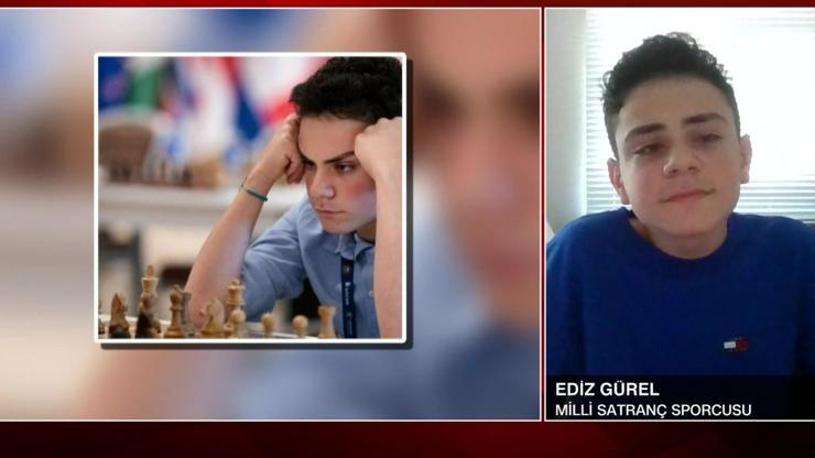 14 yaşında satrancın ustasını yendi Milli Satranç Sporcusu Ediz Gürel CNN TÜRKte