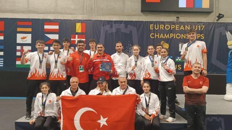 Badminton Milli Takımı Avrupa ikincisi oldu