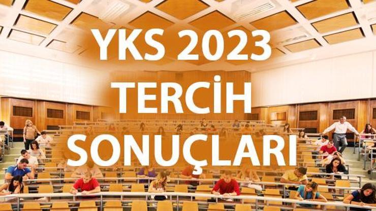 ÖSYM YKS tercih sonuçları sorgulama ekranı...YKS 2023 üniversite yerleştirme sonuçları açıklandı