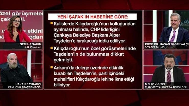 Kılıçdaroğlu Bırakacak iddiası Kulis: Koltuğunu Alper Taşdelene devredecek
